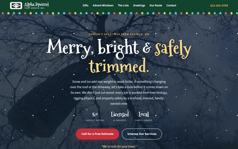 Preview of the Christmas theme