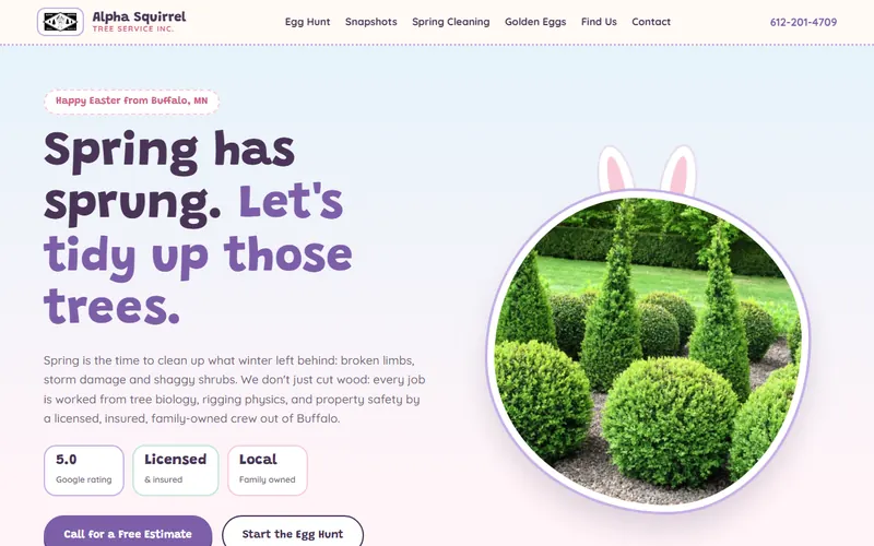 Preview of the Easter theme