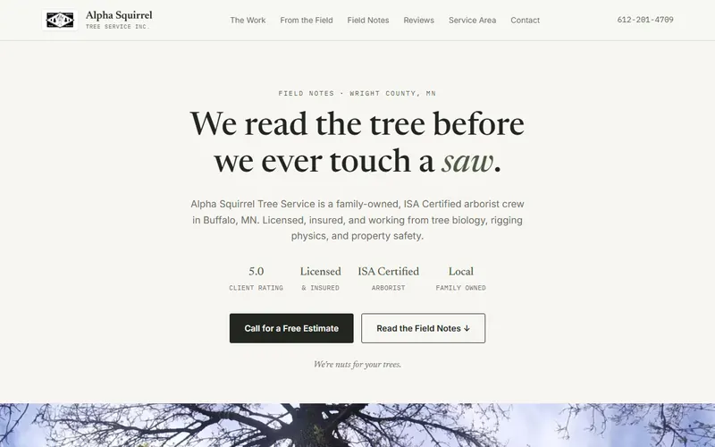 Preview of the Grove theme