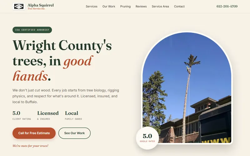 Preview of the Rustic theme